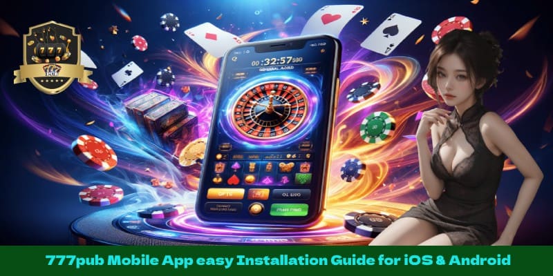 777pub Mobile App easy Installation Guide for iOS & Android