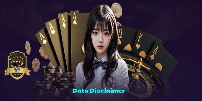 Data Disclaimer